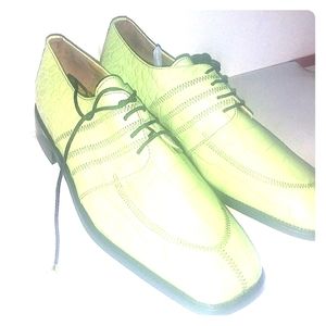 Loafers by San Remo,Canaloupe Lime,Size11.